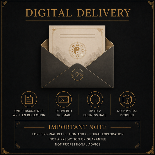 Personalized Taoist Life Reflection written digital report