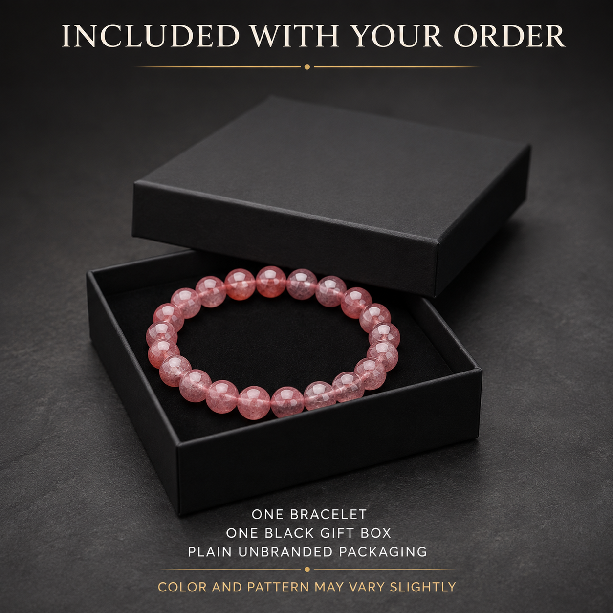 Harmony Bracelet with a plain black gift box
