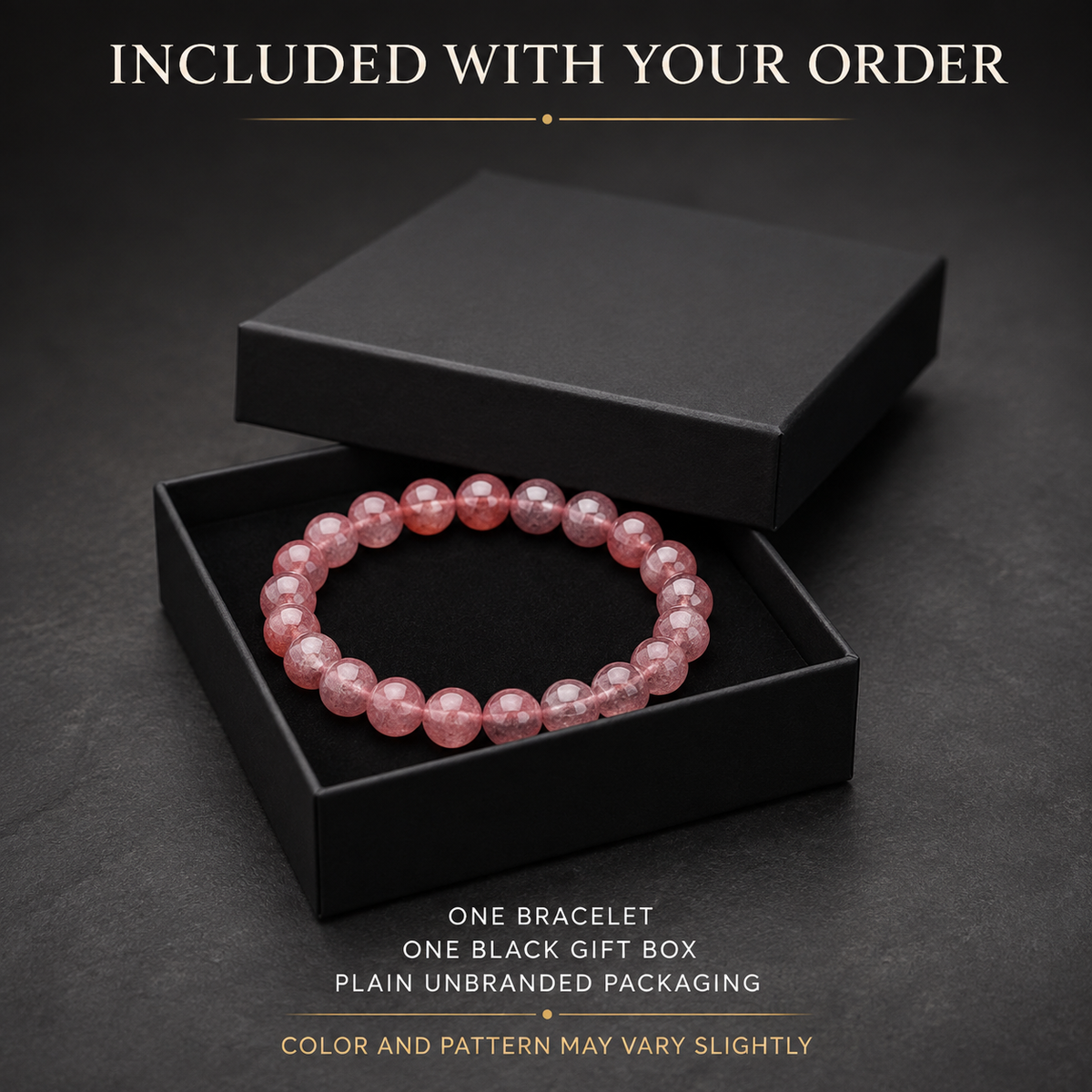 Harmony Bracelet with a plain black gift box